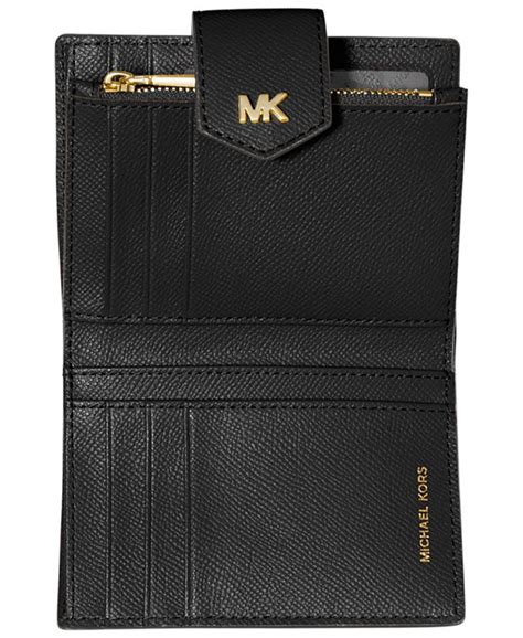 michael kors billfold crossgrain leather wallet